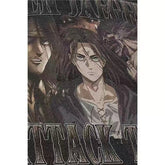 Attack the giant Allen vintage print heavy T-shirt new wash to make old short sleeve INS - Animehouse